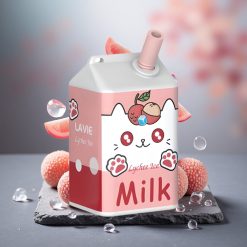 LAVIE Milk 7000 Puffs Rechargeable Disposable Vape Lychee Ice 16ML