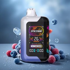 SMOK SPACEMAN SP40000 Disposable Vape Blue Razz Ice 20ml E-Liquid Capacity 1000mAh