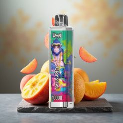 Uwin Crystal 10000 Puffs RGB Disposable Vape Peach Mango Pineapple