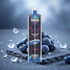 Uwin Shisha Crystal 20000 Puffs Blueberry On Ice Mesh Coil Type-C