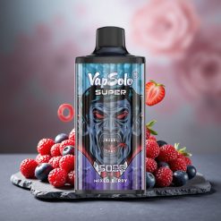 Vapsolo Super 15000 Puffs 40ml E-Liquid Disposable Vape Mixed Berries Type-C