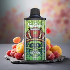 Vapsolo Super 15000 Puffs Disposable Vape Skittles 40ml E-Liquid Type-C