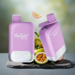 Vapsolo Twins 20000 Puffs 40ml E-Liquid Dual Tank Disposable Vape Passion Fruit Mojito & Triple Mint