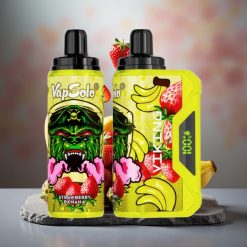 VapSolo VIKING 12000 Puffs 22ml E-Liquid Disposable Vape Strawberry Banana