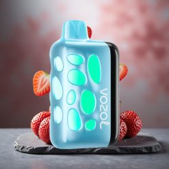 VOZOL RAVE 40000 Disposable Vape Cherry Strawberry Beat-Synced Party Mode