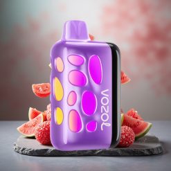 VOZOL RAVE 40000 Disposable Vape Watermelon Razz Rancher Beat-Synced Party Mode